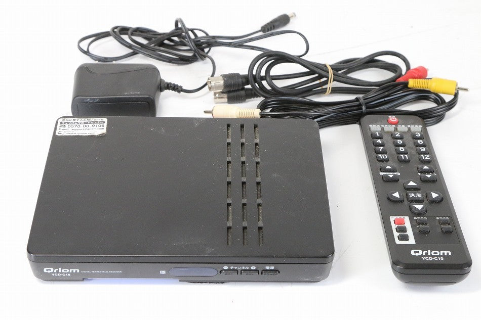 キュリオム(Qriom) 地デジチューナー YCD-C10(B) 【中古品】