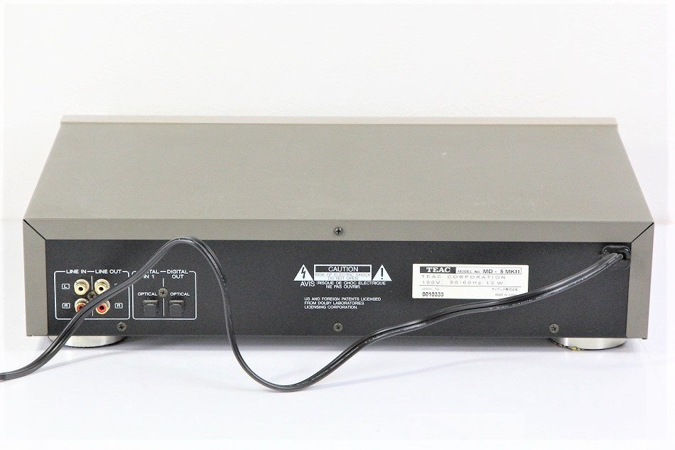 TEAC MDデッキ MD-5MK2 【中古品】