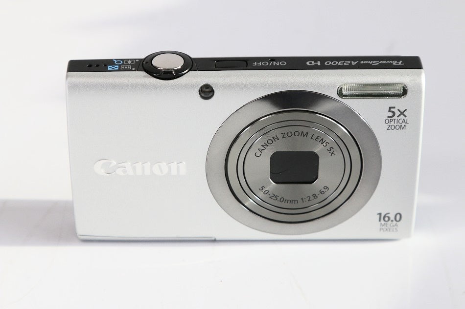 Canon デジタルカメラ PowerShot A2300 シルバー 光学5倍ズーム 約1600万画素 PSA2300(SL) 【中古品】