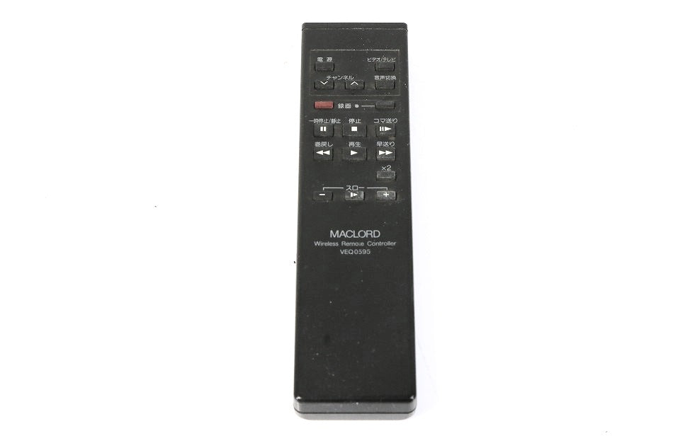 ナショナル ビデオリモコン VEQ0595 【中古品】