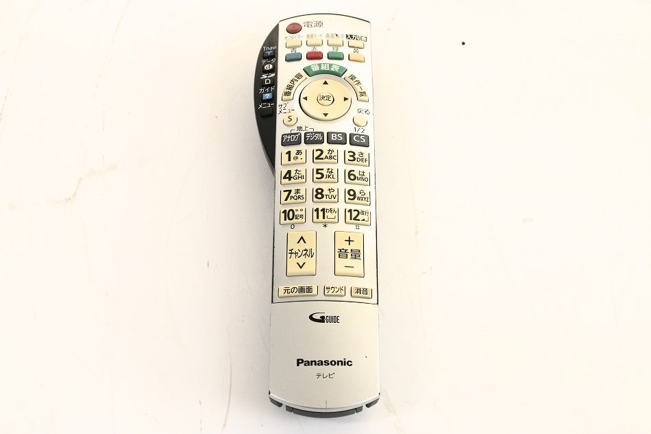 パナソニック テレビリモコン EUR7660Z10 【中古品】