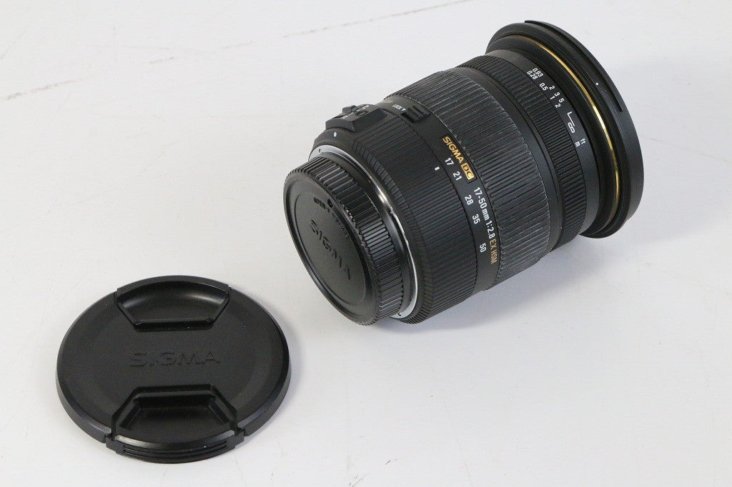 SIGMA 標準ズームレンズ 17-50mm F2.8 EX DC OS HSM シグマ用 APS-C専用 583569 【中古品】