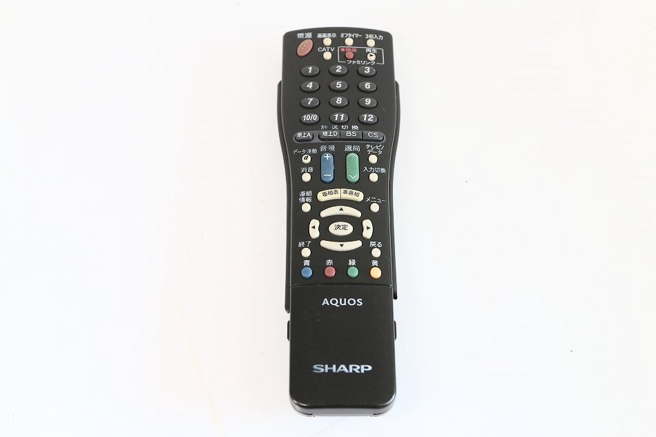 シャープ テレビリモコン GA560WJSB 【中古品】