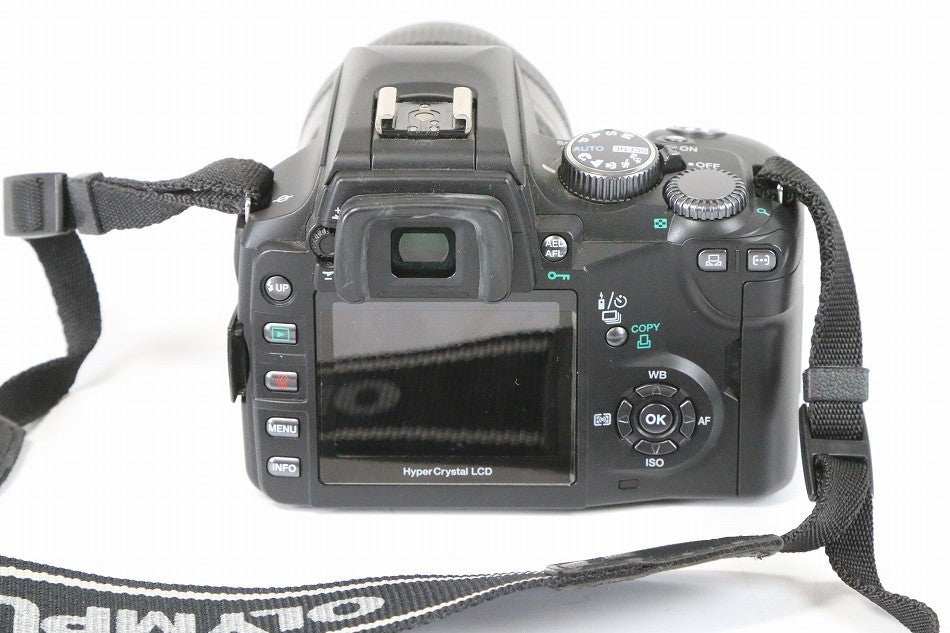 OLYMPUS デジタル一眼レフカメラ E-500 ブラック レンズセット 【中古品】