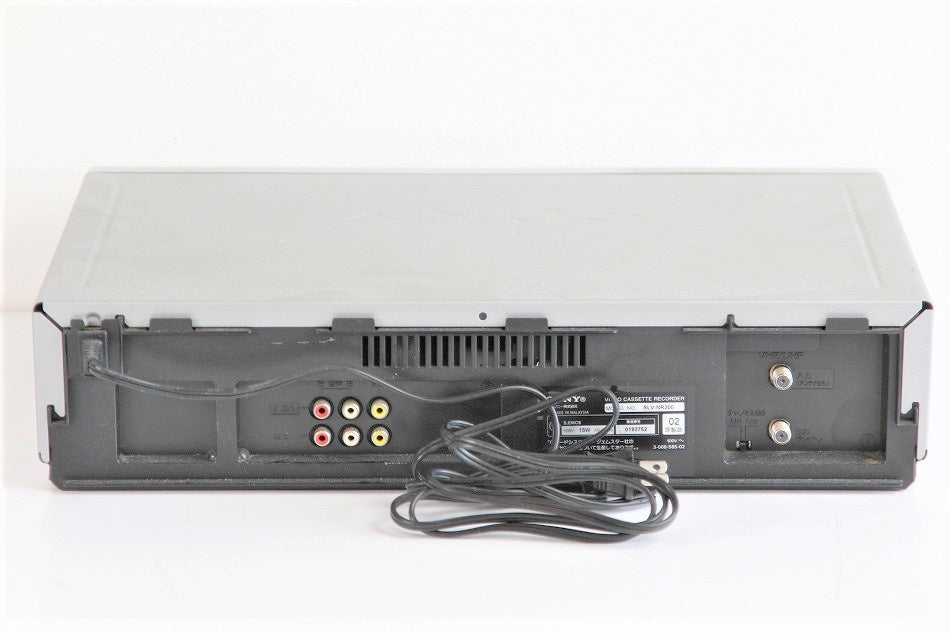 SONY VHSビデオデッキ SLV-NR300 リモコン付き 【中古品】