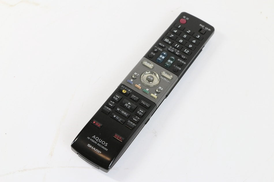 シャープ HI-VISION RECORDERリモコン GA617PA 【中古品】