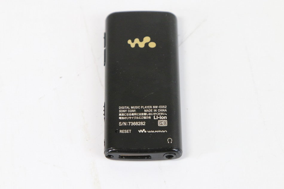 SONY ウォークマン Eシリーズ 2GB ブラック NW-E052/B 【中古品】