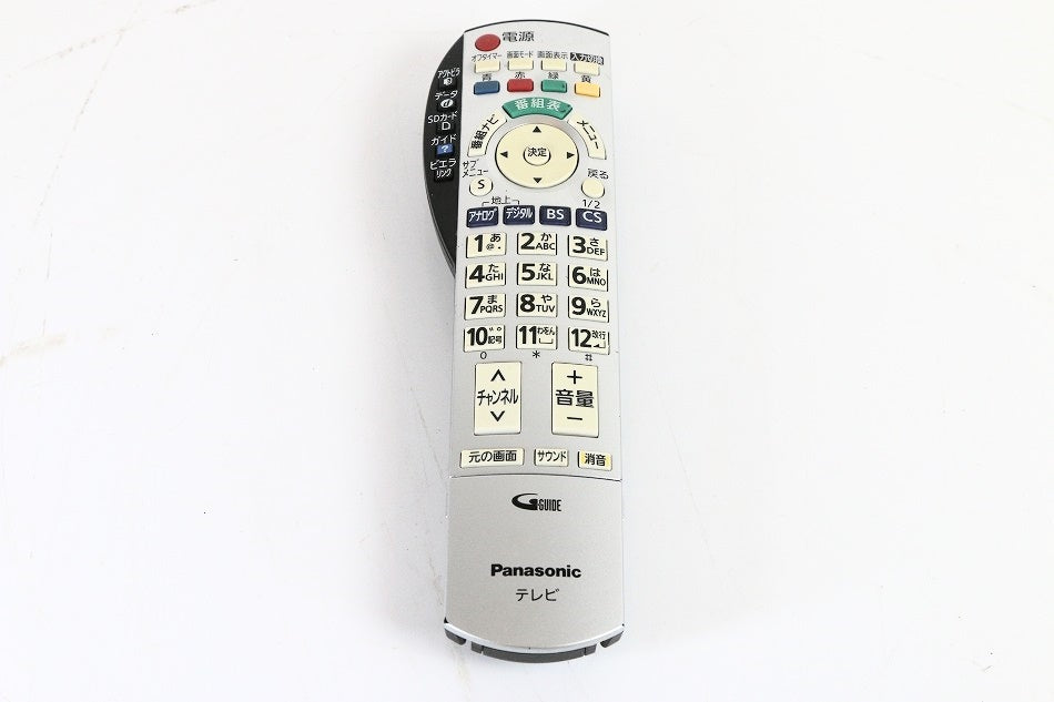 パナソニック テレビリモコン EUR7667Z20 【中古品】