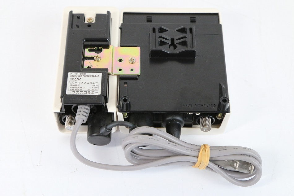 マスプロ電工 マスプロ 双方向CATVブースター 上り・下り増幅型(28dB型) 7B28U-B 【中古品】