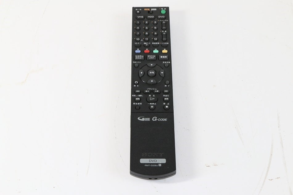 ソニー DVDリモコン RMT-D238J 【中古品】