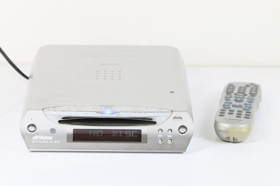 JVCケンウッド ビクター DVDプレーヤー シルバー XV-Q20 S 【中古品】