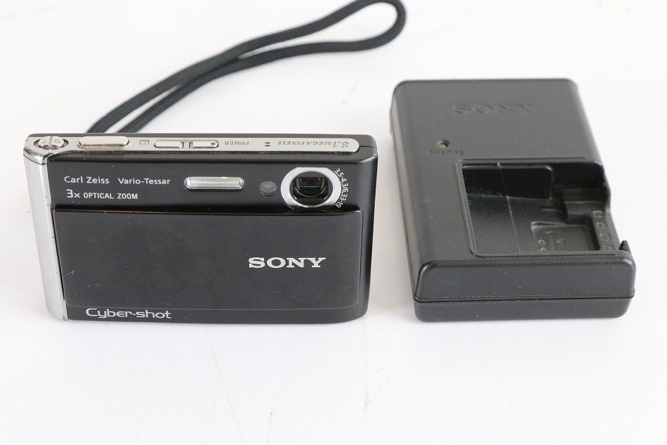 ソニー SONY デジタルカメラ サイバーショット T70 ブラック DSC-T70-B 【中古品】