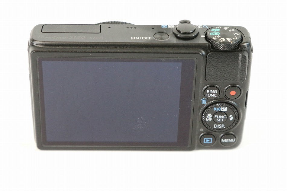 Canon デジタルカメラ PowerShot S120(ブラック) F値1.8 広角24mm 光学5倍ズーム PSS120(BK) 【中古品】