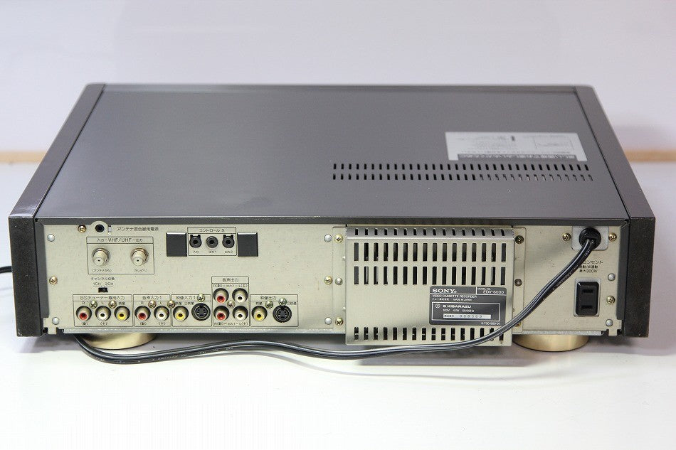 SONY EDV-6000 ED Beta ビデオデッキ 【中古整備品】