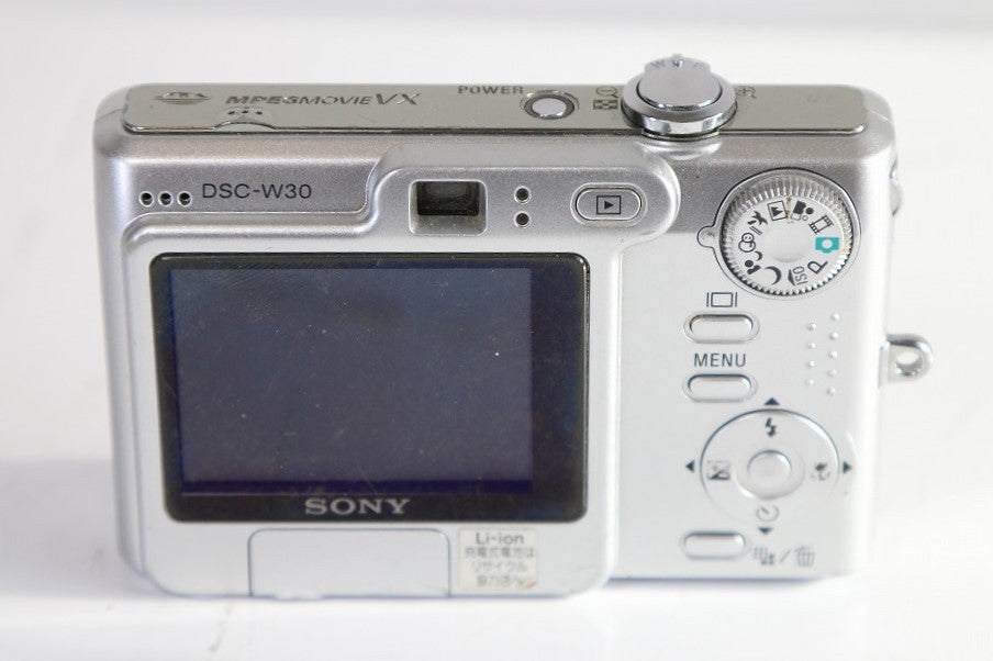 ソニー SONY サイバーショット W30 シルバー DSC-W30/S 【中古品】