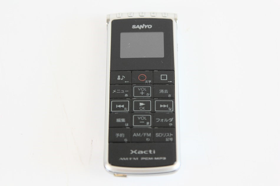 SANYO ICレコーダー ICR-XRS120MF(S) 【中古品】