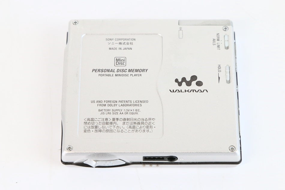 SONY ソニー MZ-E700-S シルバー ポータブルMDプレーヤー MDLP対応 (MD再生専用機/MDウォークマン) 【中古品】
