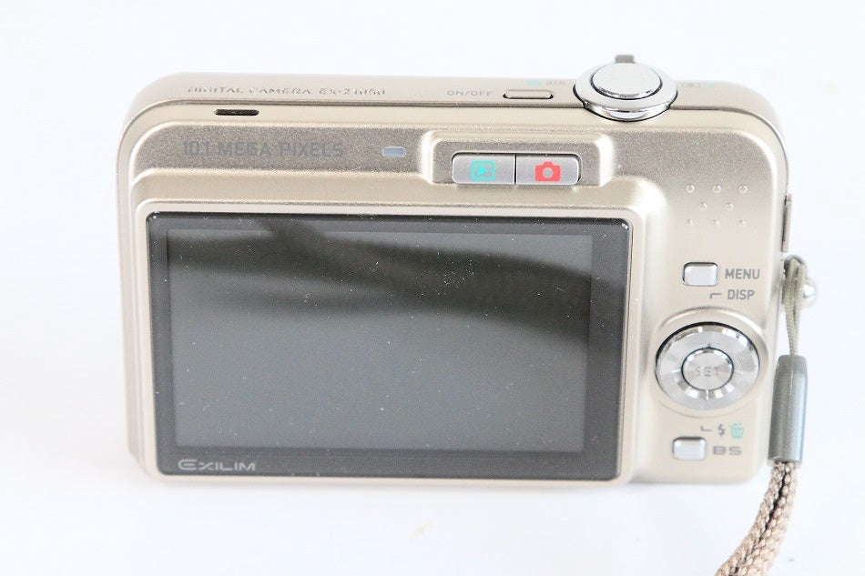 CASIO デジタルカメラ EXILIM (エクシリム) ZOOM EX-Z1050GD ゴールド 【中古品】