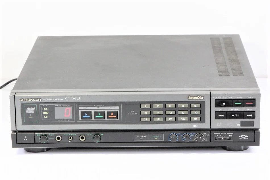 Pioneer CLD-K8 カラオケ CD/LDプレーヤー 【中古整備品】