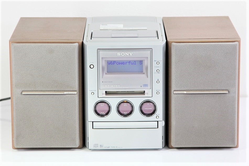 SONY ソニー CMT-M100 CD/MD/MDLP コンポ 【中古品】