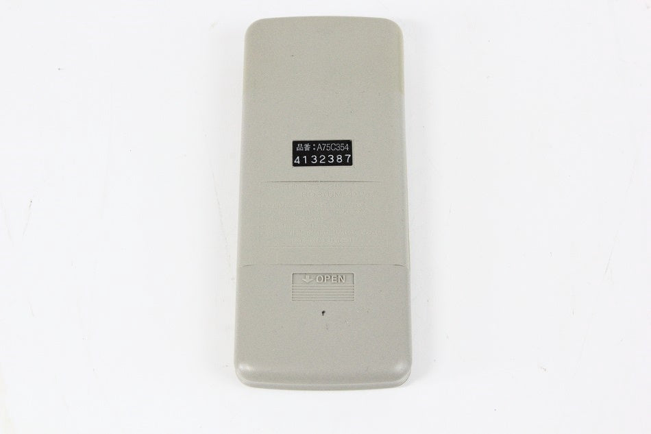 ナショナル エアコンリモコン A75C354 【中古品】