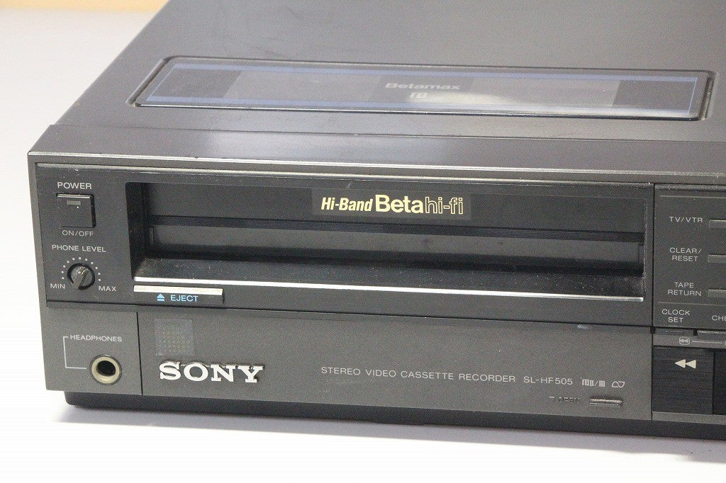 SONY SL-HF505 ベータハイファイビデオ 【中古整備品】