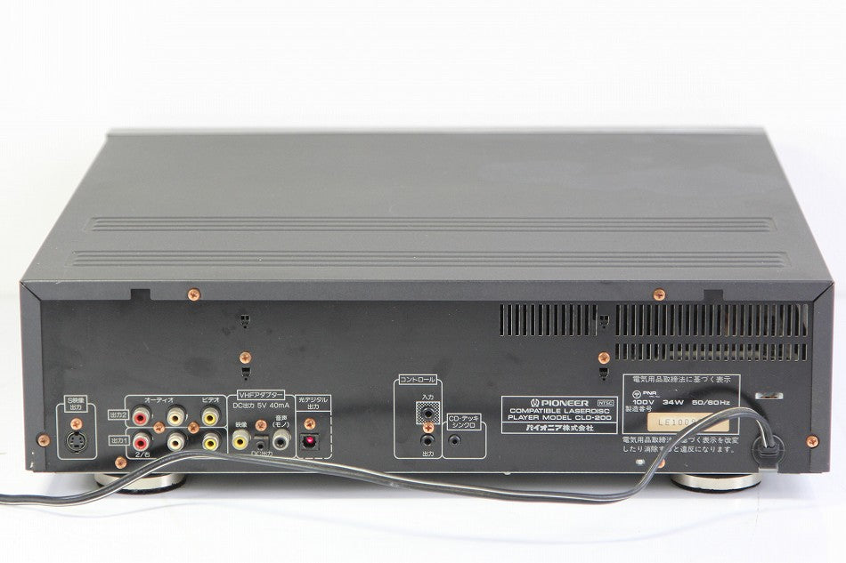 Pioneer CLD-200 CD/LDコンパチブルプレーヤー レーザーディスク 【中古品】