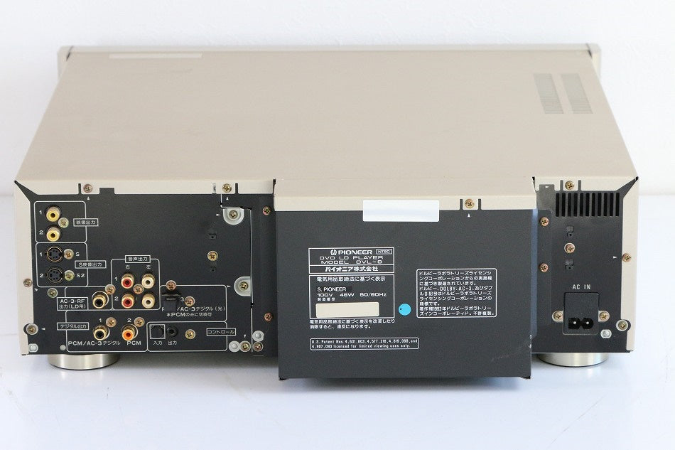 PIONEER パイオニア DVL-9 (ゴールド) レーザーディスクプレーヤー DVD/LD PLAYER 【中古品】