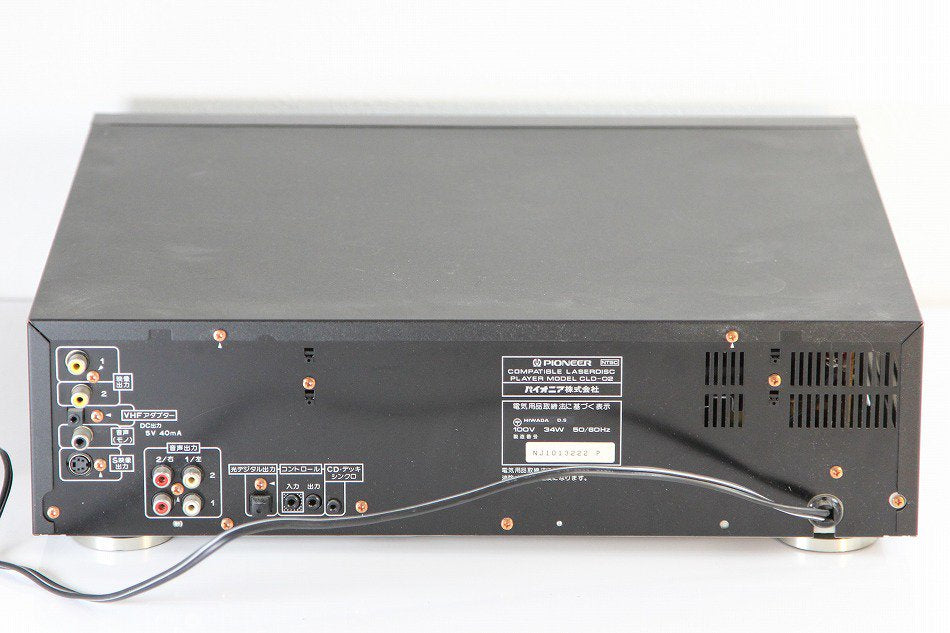 Pioneer パイオニア CLD-02 CD/LDプレーヤー 【中古整備品】
