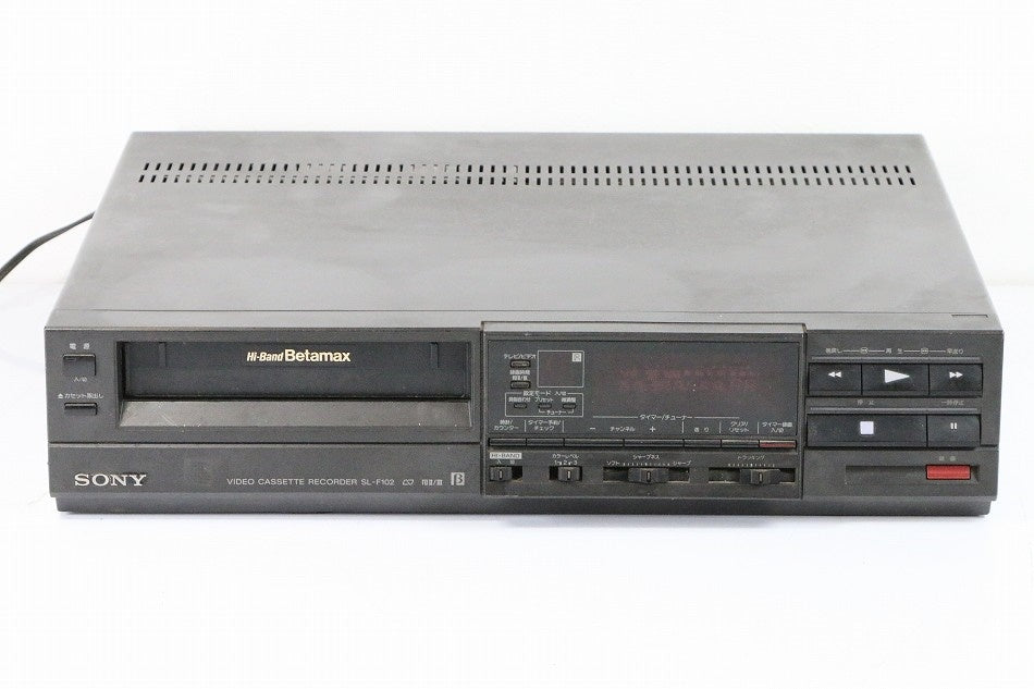 SONY SL-F102 Hi-Bandベータデッキ 【中古整備品】