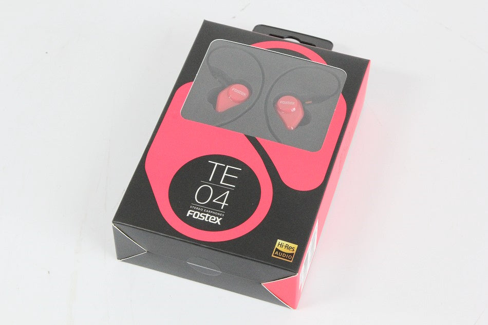 フォステクス TE04RDステレオイヤホン 【中古未開封品】
