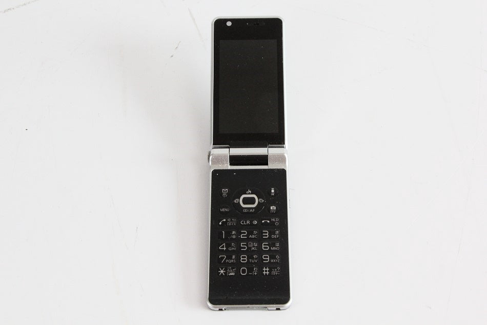 PANASONIC docomo SMART series P-01C Metal Silver 【中古品】