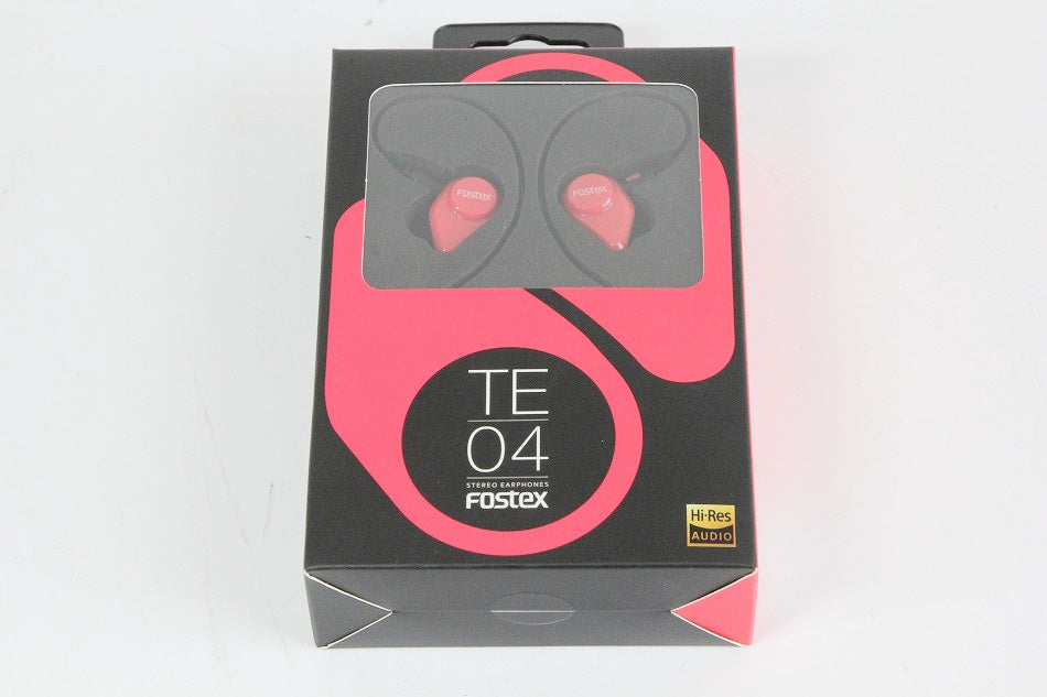 フォステクス TE04RDステレオイヤホン 【中古未開封品】