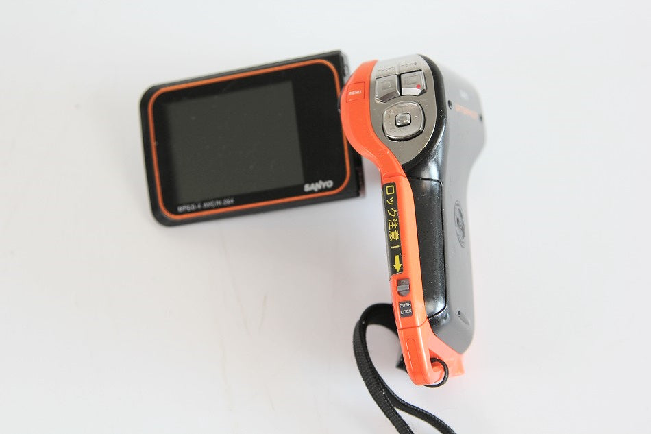 SANYO 防水デジタルムービーカメラ Xacti (ザクティ) DMX-CA8 ブラック DMX-CA8(K) 【中古品】