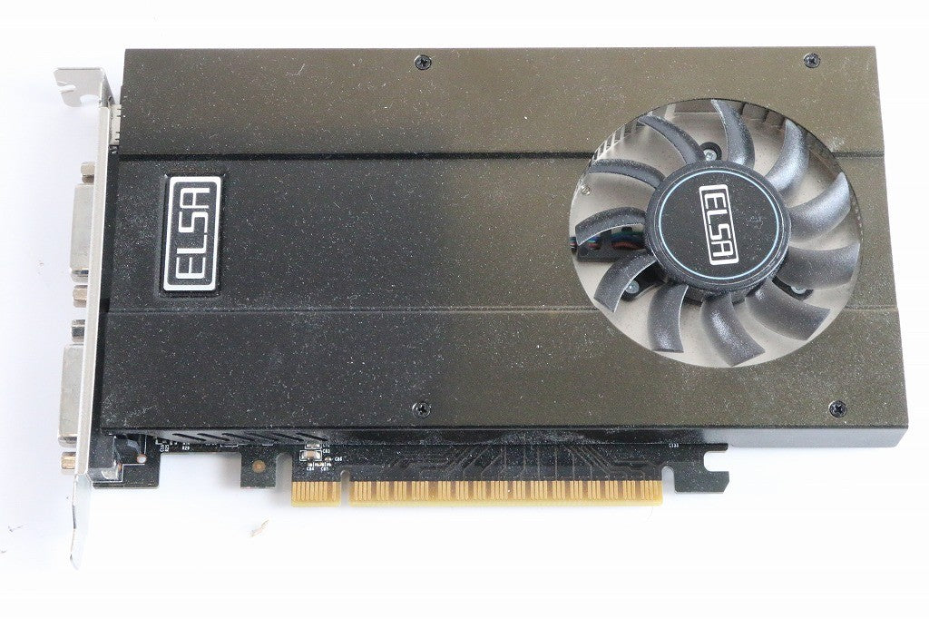 ELSA NVIDIA GeForce GTX750Ti 2GB グラフィックボード GD750-2GERTSP　【中古品】