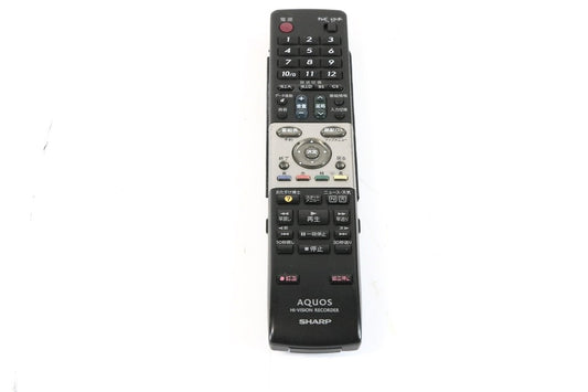 シャープ HI-VISION RECORDERリモコン GA652PA　【中古品】