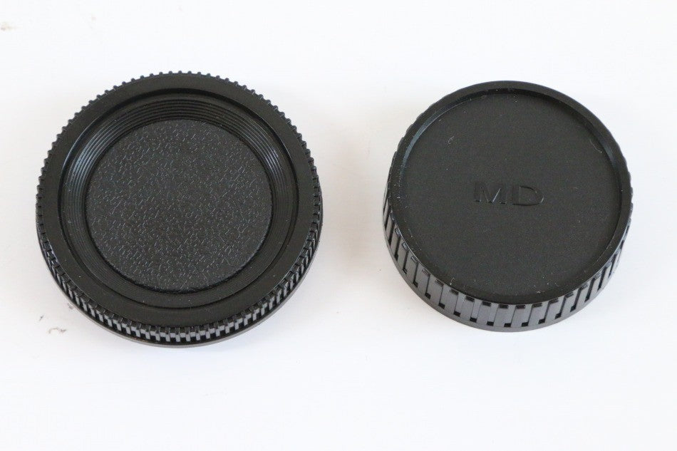 ミノルタ Minolta MD SR MC マウント用 互換/レンズ リアキャップ  ボディキャップ セット組　【新品】