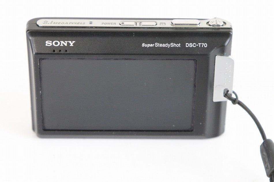 ソニー SONY デジタルカメラ サイバーショット T70 ブラック DSC-T70-B　【中古品】