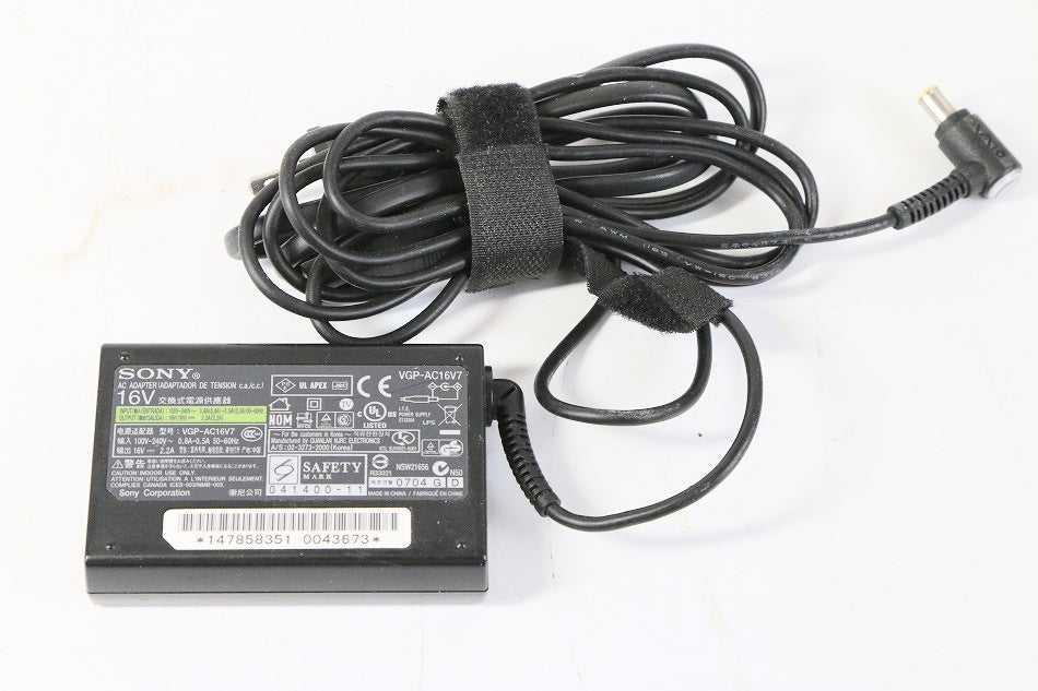 ACアダプタ/電源&コードfor SONY VGP-AC16V7　【中古品】