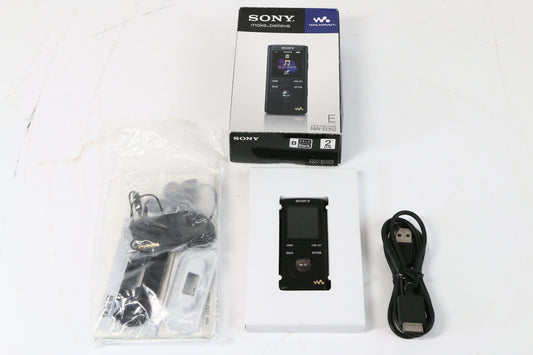 SONY ウォークマン Eシリーズ 2GB ブラック NW-E052/B　【中古美品】