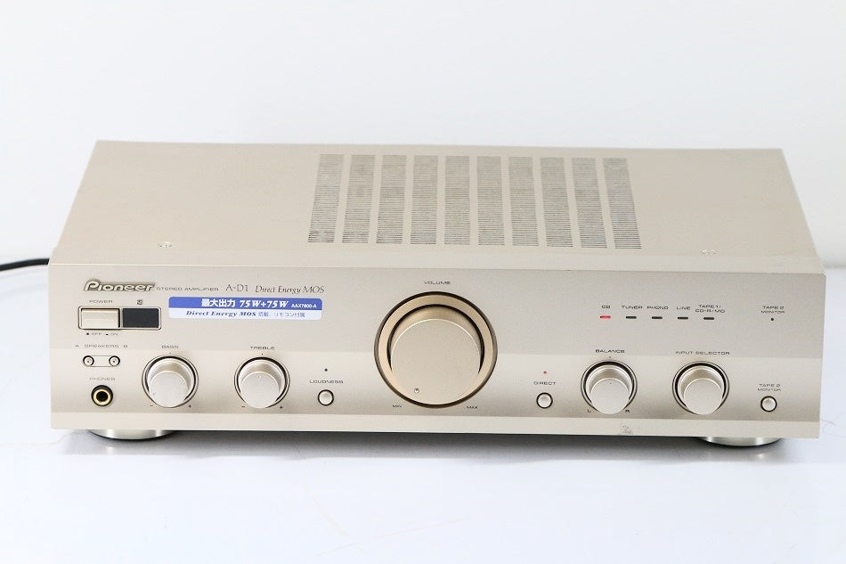 Pioneer ステレオプリメインアンプ A-D1　【中古品】