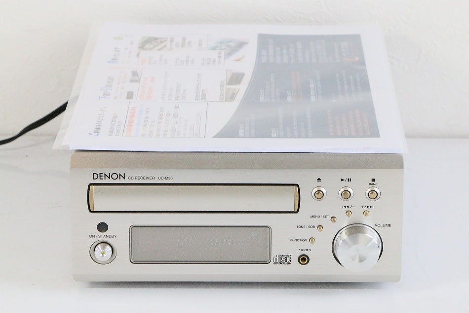 DENON デノン UD-M30 CDプレーヤー内蔵 AM/FMチューナーアンプ　【中古品】