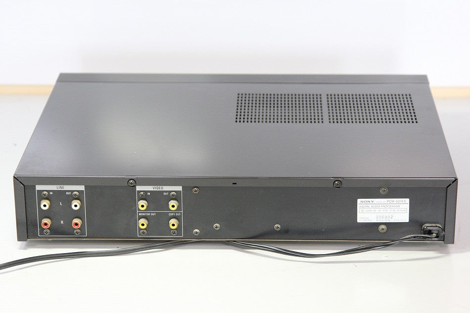 ソニー　PCMプロセッサー　PCM-501ES　【中古品】