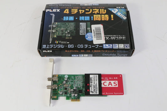 PLEX PCI Express接続 地上デジタル・BS・CS対応TVチューナー PX-W3PE REV1.3　【中古品】