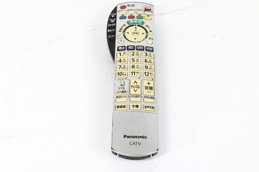 パナソニック CATVリモコン N2QAYB000373　【中古品】