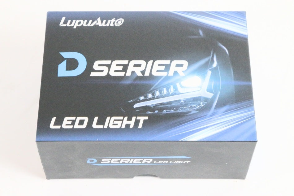 D1S D1R LEDヘッドライト 爆光40000LM 車検対応 キャンセラー内蔵 ポン付け 両面発光 HID交換用 12V/24V 2個　【新品】