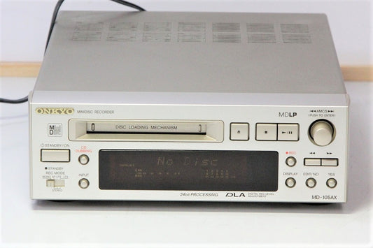 ミニディスクレコーダー　MD-105AX　【中古品】