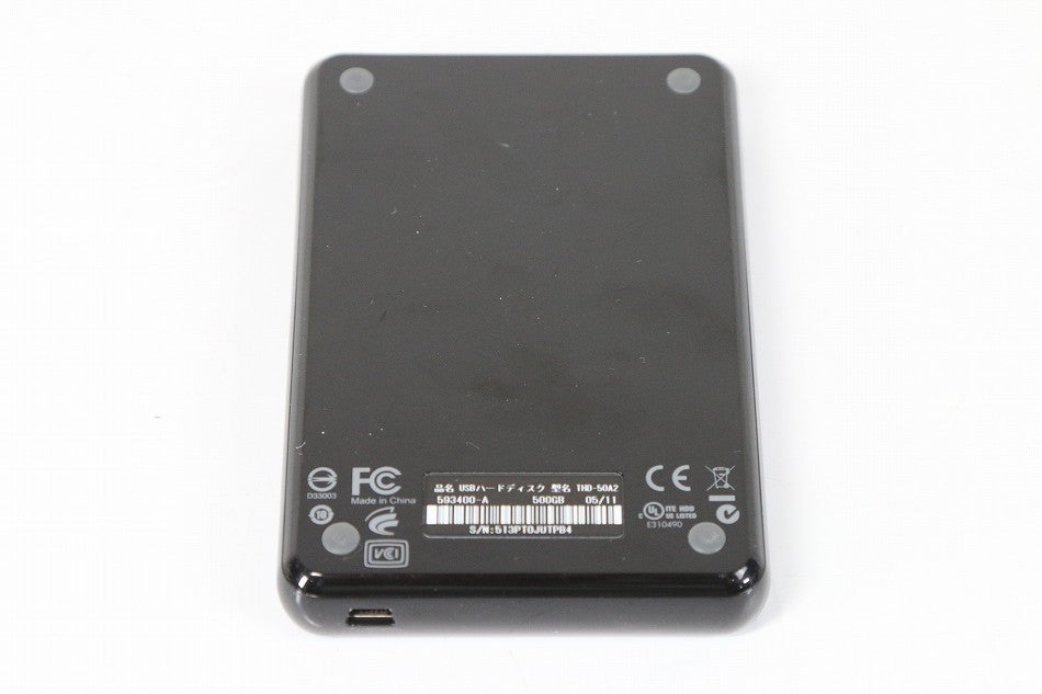 TOSHIBA レグザ純正USBハードディスク 500GB THD-50A2　【中古品】