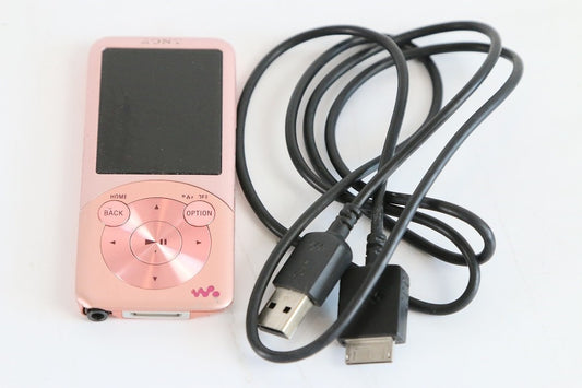 SONY ウォークマン Sシリーズ [メモリータイプ] 32GB ライトピンク NW-S756/PI　【中古品】