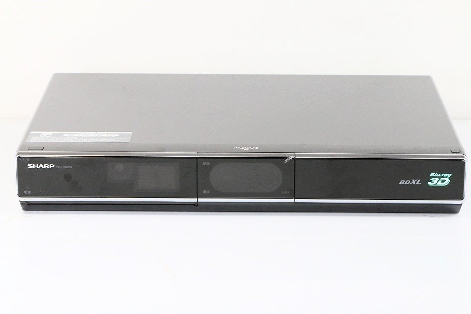 シャープ 500GB 2チューナー ブルーレイレコーダー AQUOS BD-HDW65　【中古品】